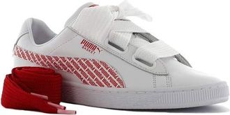 Puma Puma basket heart aop white/red da donna - 36 - bianco