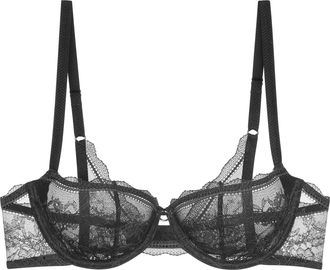 Triumph Balconette-BH TRIUMPH Comfort Allure, Damen, Gr. 70, Cup E, schwarz, Microtouch, Obermaterial: 66% Polyamid, 24% Polyester, 10% Elasthan, BHs Balconet