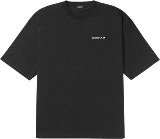 Denham the Jeanmaker Heren, Tops, Zwart, Maat: M