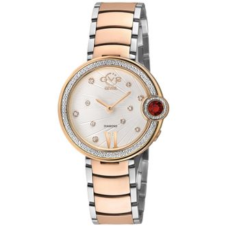 Gevril Group Perugia Quartz White Dial Ladies Watch 14704B