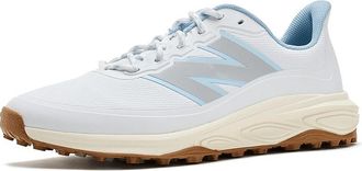 New Balance Fresh Foam Contend V3 Womens Golf Shoes White/Blue : 10.5 B - Medium, Textile