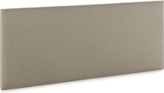 HOMN Cabecero tapizado en tela beige 150x60 cm