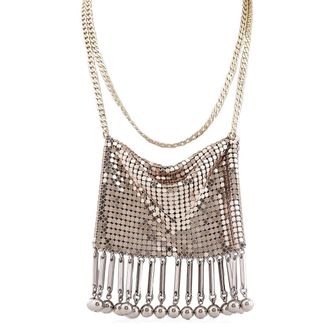 Paco Rabanne Chainmail Pixel Necklace