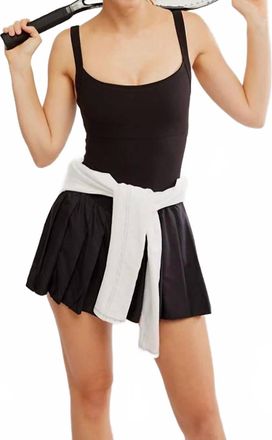 Free People Womens Swing Of Things Skortsie In Black