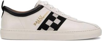 Bally Mens Vita-parcours Lamb Leather Low-top Sneakers