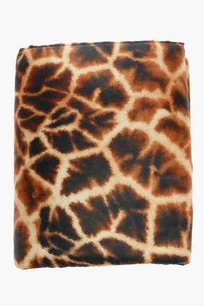 Roberto Cavalli Silk Plaid GIRAFFA Roberto Cavalli