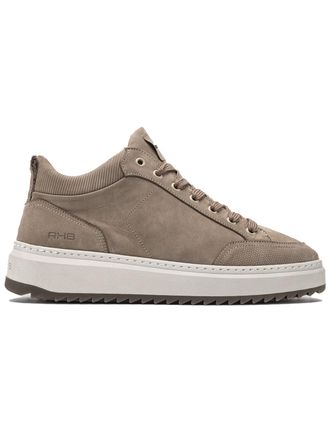 Rehab sneakers Rehab bruin effen rubber en leer
