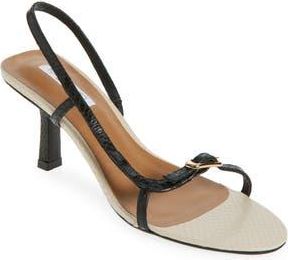 Tony Bianco Christine Slingback Sandal in Black Snake at Nordstrom Rack, Size 10