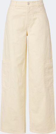 Moncler Cotton wide-leg pants