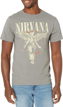 Fea Nirvana FEA Galaxy in Utero Soft T-Shirt - 2X-Large Grey