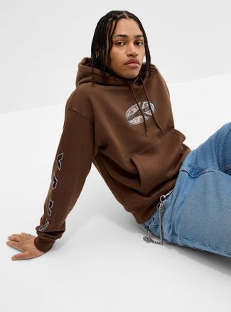 Vans Mens Futuristic logo hoodie