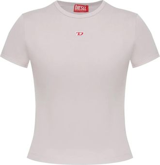 Diesel T-Uncutie-Long-D T-shirt - women - Cotton - S - Purple