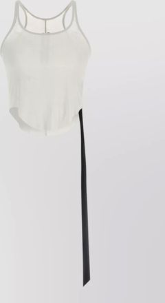 Rick Owens cropped cotton tank top