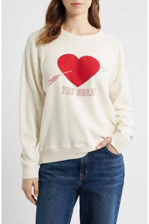 The Great. College Sweatshirt In Heart