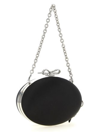 Self Portrait Clutch - Black