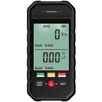 OEM Medidor Emf, Detector De Radiaci&oacute;n De Campo Electromagn&eacute;tico Con Pantalla Lcd Retroiluminada Y Alarma Autom&aacute;tica, Comprobador Port&aacute;til Para Inspeccion