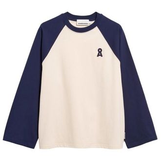Armedangels Iconic &Aring; Raglan Longsleeve Longsleeve f&uuml;r Damen | wei&szlig;/blau