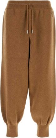 Ami Wool Joggers - Heren - Broeken - Bruin - Maat: M Wol