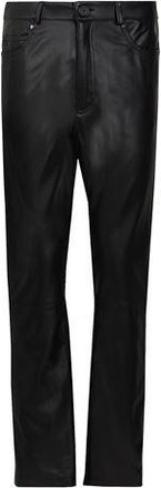 8 by YOOX LEATHER ESSENTIAL SLIM FIT PANTS