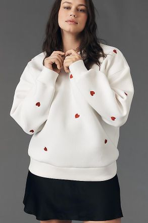 English Factory Oversized Heart Icon Sweater