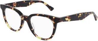 Bottega Veneta Ladies Brown Butterfly Eyeglass Frames BV1020O 002