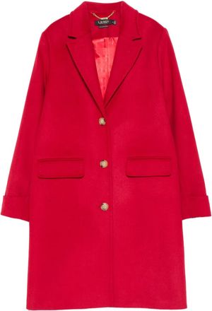 Lauren Ralph Lauren Cappotto con tasche - Rosso