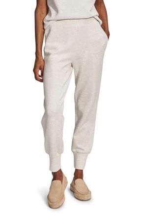 Varley The Slim Cuff Joggers in Ivory Marl at Nordstrom, Size X-Large