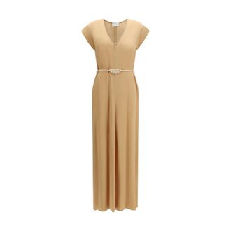 Forte_Forte Orange Viscose Casual Womens Dress