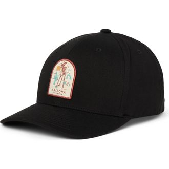 Travis Mathew Sunglasses Inside Snapback Baseball Hat in Black at Nordstrom