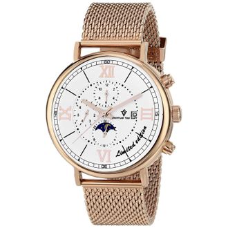 Christian Van Sant Mens Somptueuse LTD White Round 46mm