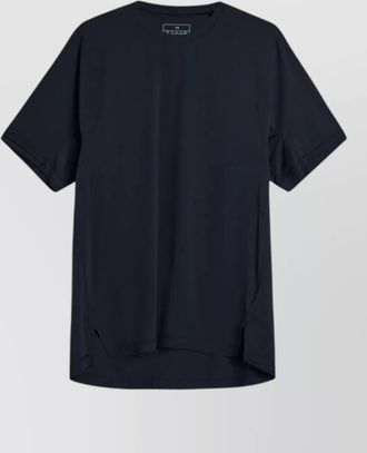 Yohji Yamamoto logo crew neck relaxed fit t shirt