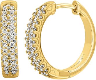 Bony Levy Diamond Huggie Hoop Earrings in 18Ky at Nordstrom