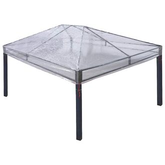 vidaXL Reemplazo De Funda De Gazebo Transparente 400 X 300 X 32 Cm Pvc Vidaxl