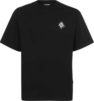 Eytys Katoenen Logo T-shirt - Heren - T-shirts - Zwart - 2XS - Katoen - Tops