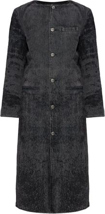 Diesel De-Ancelot denim coat - Black