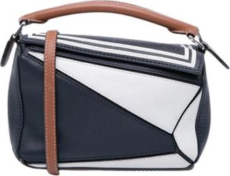 Loewe Pre-owned Handbags, female, Multicolor, Size: ONE SIZE Pre-owned Leather Shoulder Bag