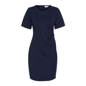 Saint Tropez Genny SZ Dress - Dames - Korte kleedjes - Blauw - S - Kleedjes