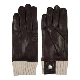 Howard London Gloves, female, Brown, Size: 7 1/2 IN Leather Gloves Lily