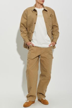 Isabel Marant Denim Jacket Ardy, Mens, Beige