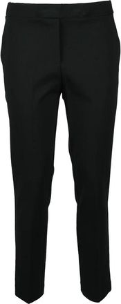 1-ONE 1-One Fabric Stretch Trousers - Black