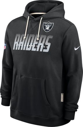 Nike Las Vegas Raiders Sideline Standard Issue Nike Mens Dri-FIT NFL Pullover Hoodie in Black | 03AZ00A8D-SX8