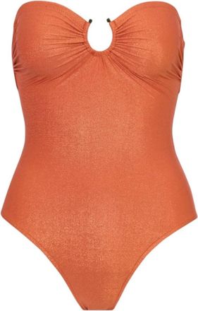 Beliza Shaara Bustier One-piece - Dames - Badpakken - Oranje - M - Badmode