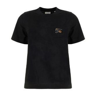 Burberry T-Shirt - female - Burberry - T-Shirts - Black - XS - Tops