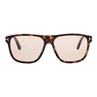 Tom Ford FT1081 Tortoiseshell Frame Sunglasses - Brown