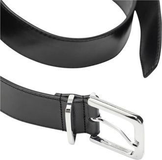 Frankie Shop Sarno Riem - unisex - Riemen - Zwart - M - Leer - Accessoires