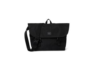 Herschel Cove Messenger Weekender/Overnight Luggage Black Tonal, Synthetic