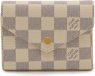 Louis Vuitton Pre-owned Wallets, female, Beige, Size: ONE SIZE Pre-owned Vintage Canvas Wallet
