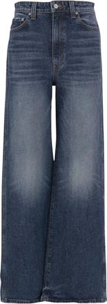 Khaite Dane Stretch Jeans - Dames - Loose Fit Jeans - Blauw - W29 - Katoen - Jeans