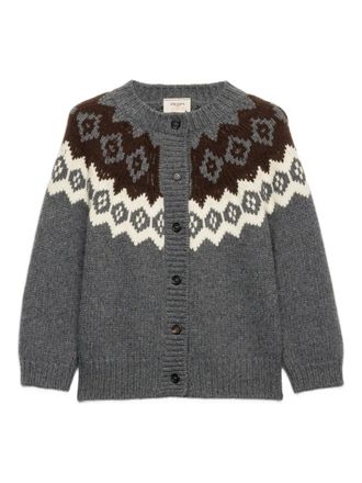 Prada Cardigan con bottoni - Grigio