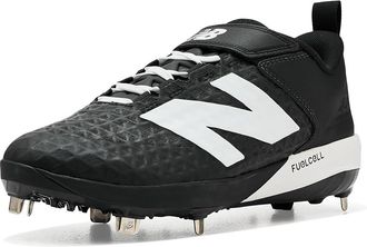 New Balance Fuelcell 4040 V8 Baseball Cleats Mens Cleated Shoes Black/White : 11.5 D - Medium, Textile